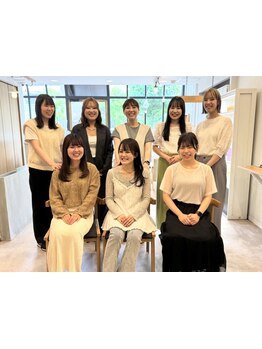 【堺市駅徒歩2分】柔らかい雰囲気の女性staff多数在籍☆女性ならではのお悩みもお気軽にご相談ください♪