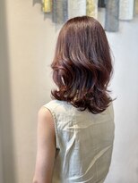 ゼン ネオ(Zen Neo)&nbsp;【髪質改善】ピンクベージュ　ラベンダー　外ハネミディアム