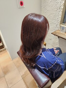 アルメリア 池袋(Arumeria) チェリーブラウン　20代30代大人可愛い大人キレイ髪質改善