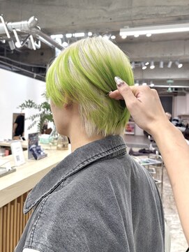 カシェル(cashel kishaba) White × mint