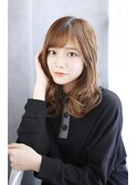 黒髪質改善ココアベージュオリーブグレー小顔クラゲヘアー/040