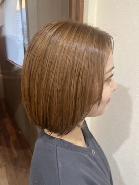 ココカラヘアー ニコ(cococara hair nico) ボブ/ダブルカラー/ベージュ系