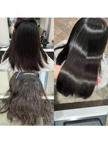 フリーダム(FREE-DOM)&nbsp;【学生さんの艶髪育成】人生初の縮毛矯正×水素ケア！