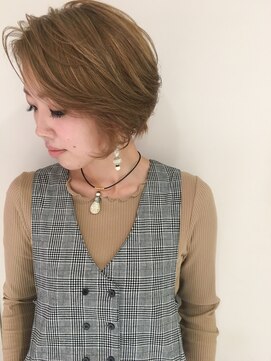 ザワン(the one .) 【the one.】ショートとベージュ　-TANAKA-