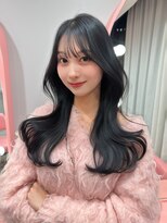 ボタン シブヤ(VOTAN SHIBUYA)&nbsp;韓国レイヤー/渋谷韓国ヘア/渋谷/顔まわりカット/ロングレイヤー