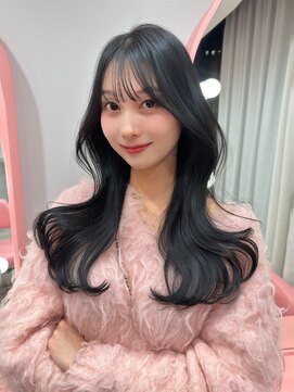 ボタン シブヤ(VOTAN SHIBUYA) 韓国レイヤー/渋谷韓国ヘア/渋谷/顔まわりカット/ロングレイヤー