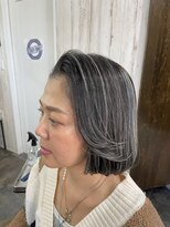 ヘアリゾート エーアイ 浅草ROX店(hair resort Ai)&nbsp;ミルクティーブロンド/ワンホンレイヤー[浅草]