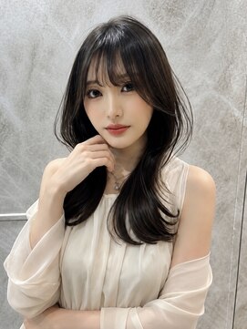 ロンドロゼ 池袋(Lond rose) オリーブグレー/韓国レイヤーカット/マロンベージュ/黒髪/小顔