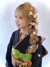 タクミ(Takumi) 振袖サイド編み下ろし
