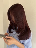 ニュイ 木更津(nuit) ワンホンレイヤー/ミルクティーブロンド/ダークブルー/木更津