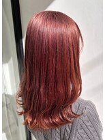 ヘアーサロン デ フォーエバークレール(hairsalon de Forever clair)&nbsp;初めてブリーチするならこれ！色落ち長持ちピンクベージュ
