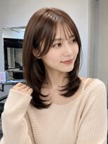 フォト イケブクロ(foto IKEBUKURO)&nbsp;結べる小顔ミディアムレイヤー/大人ミディアム/顔まわり/池袋