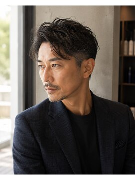 メンズバグズ(MEN's Baguz) 大人メンズ無造作ウェーブパーマ