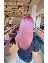 トゥルース 獨協大学前店(Hair&Make TRUTH) 艶ピンクカラー