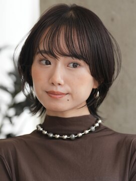 ワン 川崎(ONE) オリーブベージュ/ウェットヘア /レイヤーカット /川崎