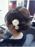 モテカワ編み込みアレンジ