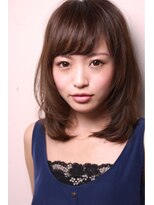 ヘアーアンドメイク シーク 吉祥寺(HAIR&MAKE SeeK) 『のばしかけでもカワイイ☆』ナチュラルセミ