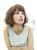 Zu_cA　大人カワイイゆるフワっとスタイリング楽ちんボブ