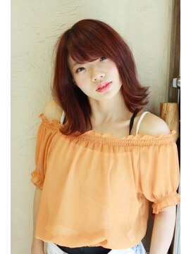 トヌコア ルア 下北沢店(TONUKOA RUA) 【TonukoaRua】ユルウェーブのひし形外巻ミディー★