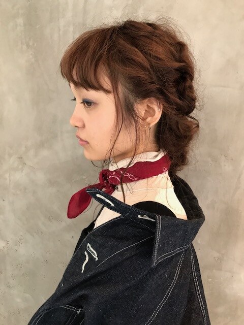 [helvetica hair]Lili アレンジ＊島村知世