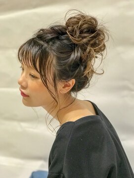 アクイール ピュール ヘア(Accueillir Pur hair) ねじりアレンジ【見附】【長岡】