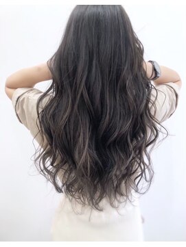 フルール たまプラーザ(Fleur) ハイライト/3D/ロング/スモーキートパーズ/ツヤ感