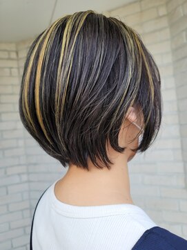 ハグエヴェック(HUG AVEC) ハイライト&ボブ