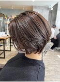 西宮/大人可愛い/モテ髪カタログ/小顔/ウルフカット/ハンサム