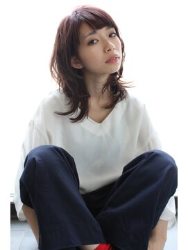 トゥーリ 筑紫野店(tuuli) 20代30代40代50代ひし形デジタルパーマエアリーミディ黒髪