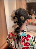 #卒業式ヘアアレンジ