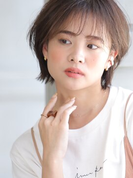 アビエクレール 河内花園(abije claire) Aラインの切りっぱなしボブvol.3