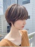 丸みショートヘア 大場猛