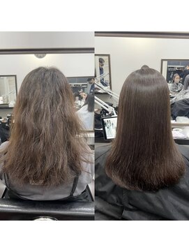 シンズ 銀座(sins) 【エイジング＋癖】乾かしただけでうる艶髪[30代40代50代60代]