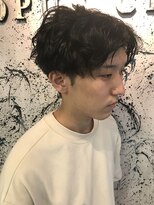 オーパスクリエ (OPUS CREER)&nbsp;センターパートスパイラルパーマ