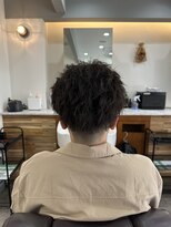 スウェル 船橋店(Swell)&nbsp;ハイライト/マッシュパーマ/ウルフ/波巻き/メンズ3