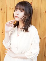 ブゾン(buZon)&nbsp;ハイレイヤー×ぱっつんボブ