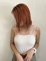 メル ヨコハマ(MeL)&nbsp;クリアオレンジとプツンとボブ◎