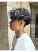 波巻きパーマ/メンズカット/メンズパーマ/マッシュパーマ