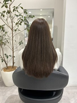 モードケイズブラン(MODE K's Blanc) ioLu髪質改善トリートメント×カラー【六甲道/髪質改善】