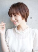 大人可愛い20代30代40代愛されショートボブ