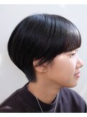 マッシュショート#黒髪#ショート#ボブ#ウルフ#豊橋#豊川#田原