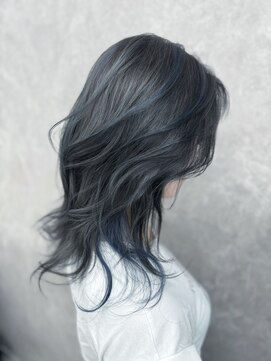 アルドーレフィエロ シンサイバシ(Ardore fiero shinsaibashi) コントラスト極ハイライト☆レイヤーブルージュ