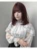 【学割U24】平日限定☆デザインカット+パーマ　￥11990→￥7000
