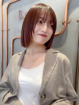 ロンド エスポワール 錦糸町(Lond espoir) 【澤口】黒髪ボブルフネビージュ小顔に見せるワンレン
