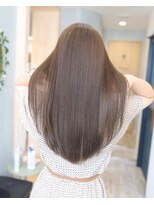 ラフ 八乙女(Rough)&nbsp;髪質改善/小顔に見せるヘア/ココアベージュ/透明感カラー/八乙女