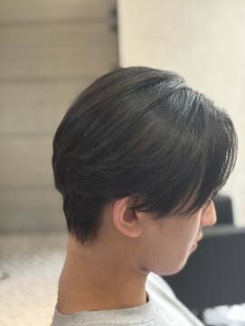 エクシア 六甲道店(EXCIA) 曲がる縮毛矯正、センターパート