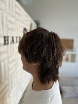 ヘアーリール 横代店(Hair Rire) ウルフカット