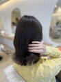 シー(she.) 透明感のある暗髪や、明るめのカラーもお気軽にご相談下さい☆