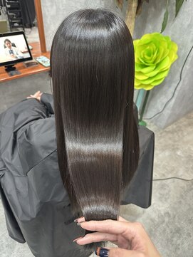 シールドヘアー 沖縄 新都心(C'LD Hair) グリッターボンド縮毛矯正