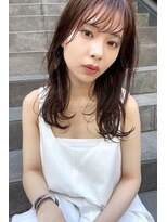 キコ 天神大名西通り店(kico) kico☆シースルーバングニュアンスカラーチャコールグレー